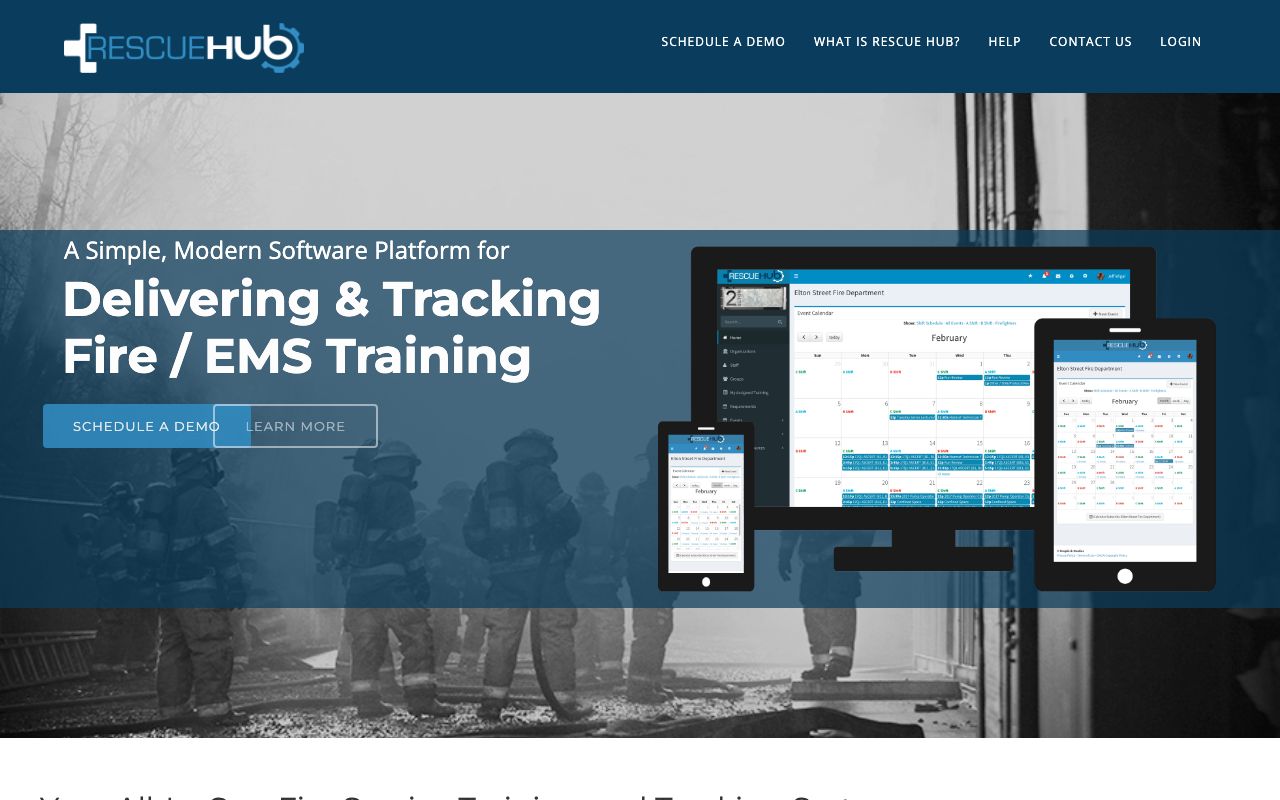 Rescue Hub — zrzut ekranu interfejsu