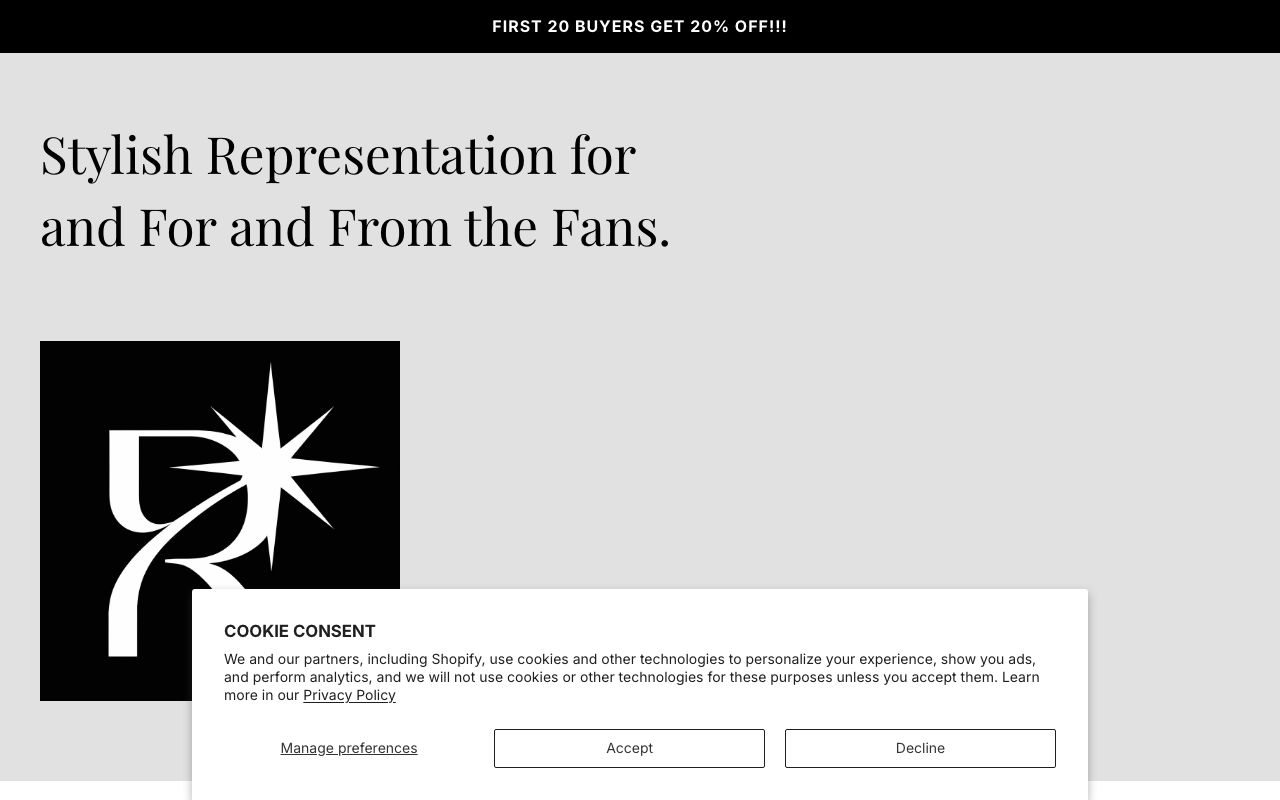 RLM Apparel Software — zrzut ekranu interfejsu