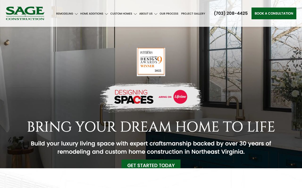 Sage Construction Suite — zrzut ekranu interfejsu