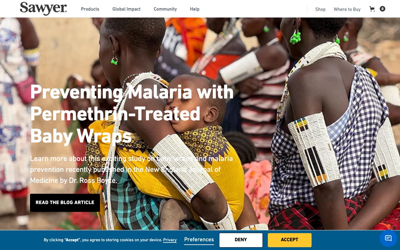 Sawyer — zrzut ekranu interfejsu