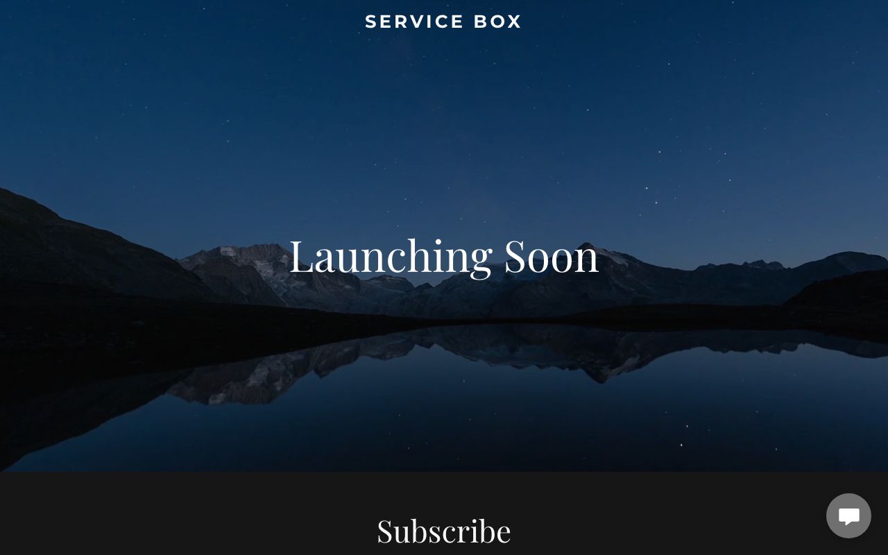 ServiceBox — zrzut ekranu interfejsu