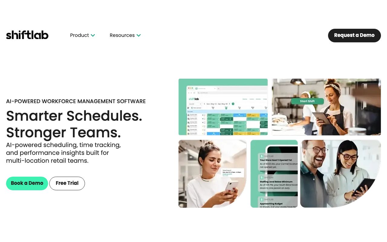 Shiftlab | GetApp — zrzut ekranu interfejsu