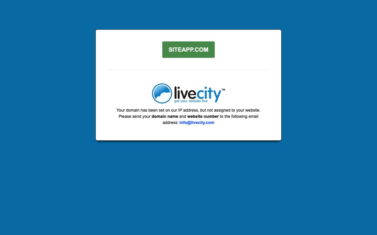 Site App Pro — zrzut ekranu interfejsu