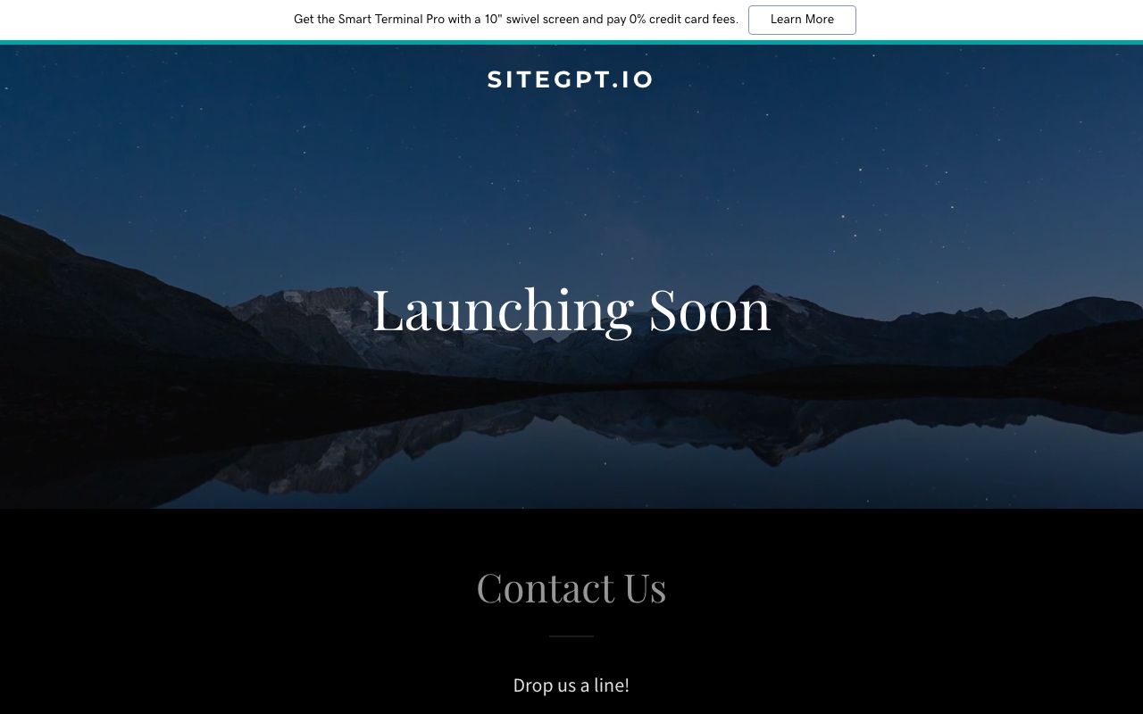 SiteGPT — zrzut ekranu interfejsu