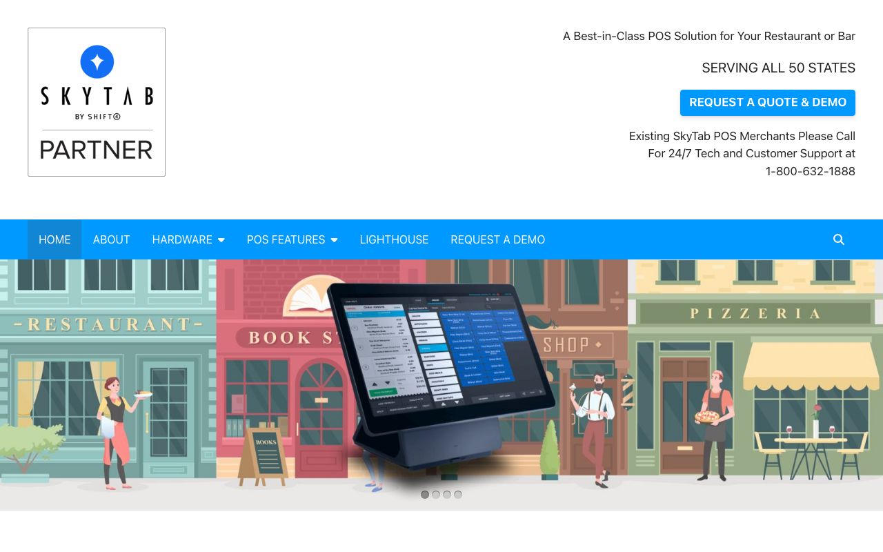 Skytab POS. Verified Reviews, Pros & Cons — zrzut ekranu interfejsu