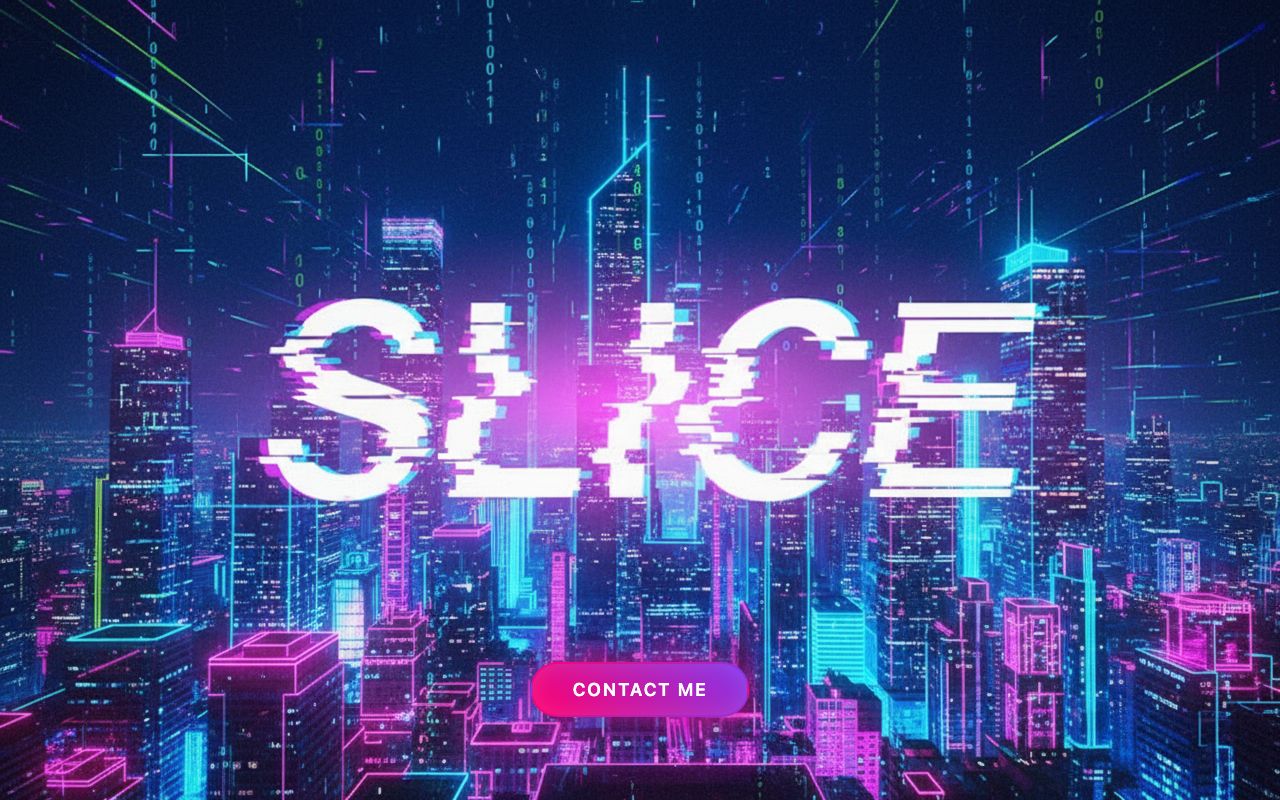 Slice — zrzut ekranu interfejsu