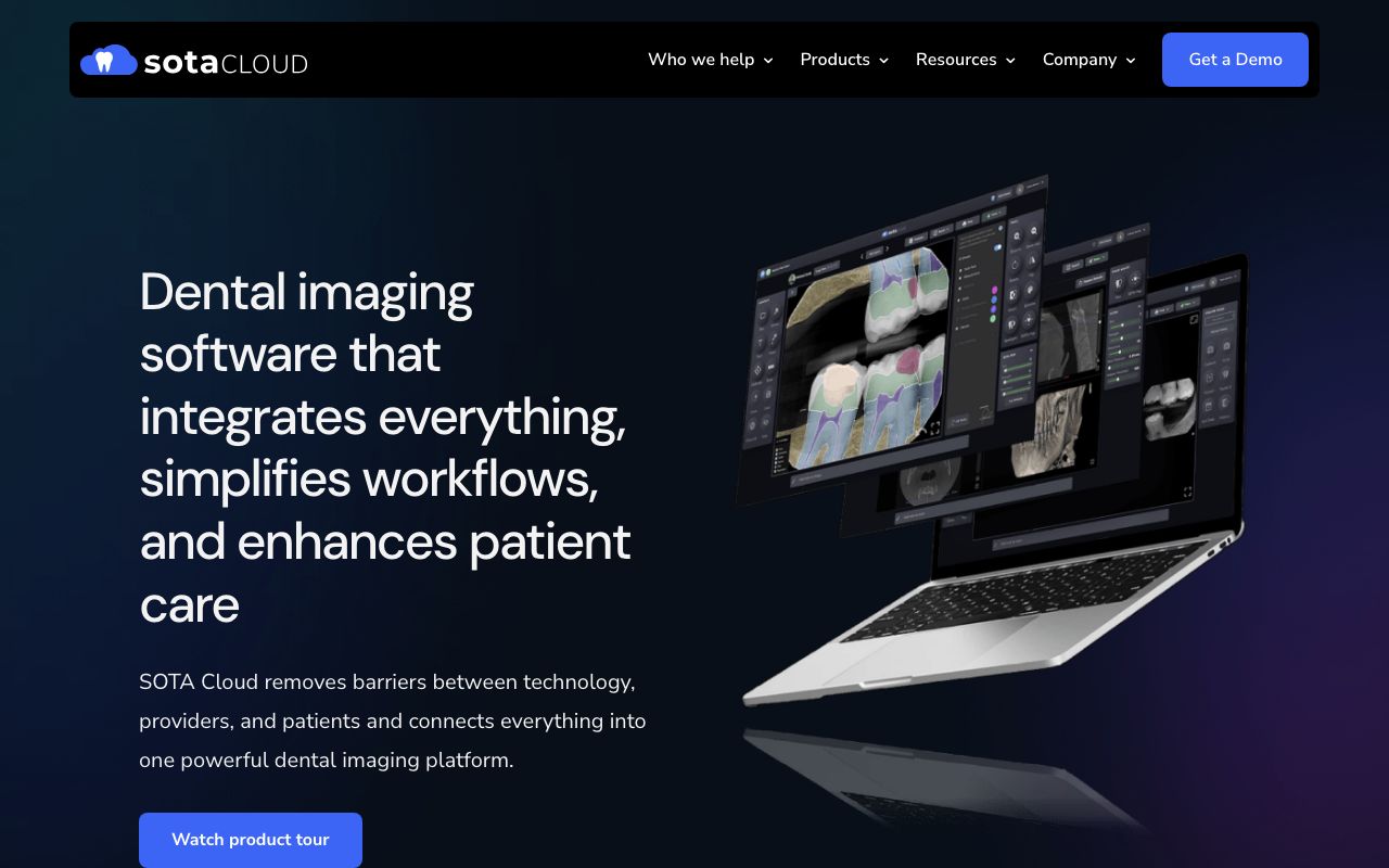 SOTA Cloud — zrzut ekranu interfejsu