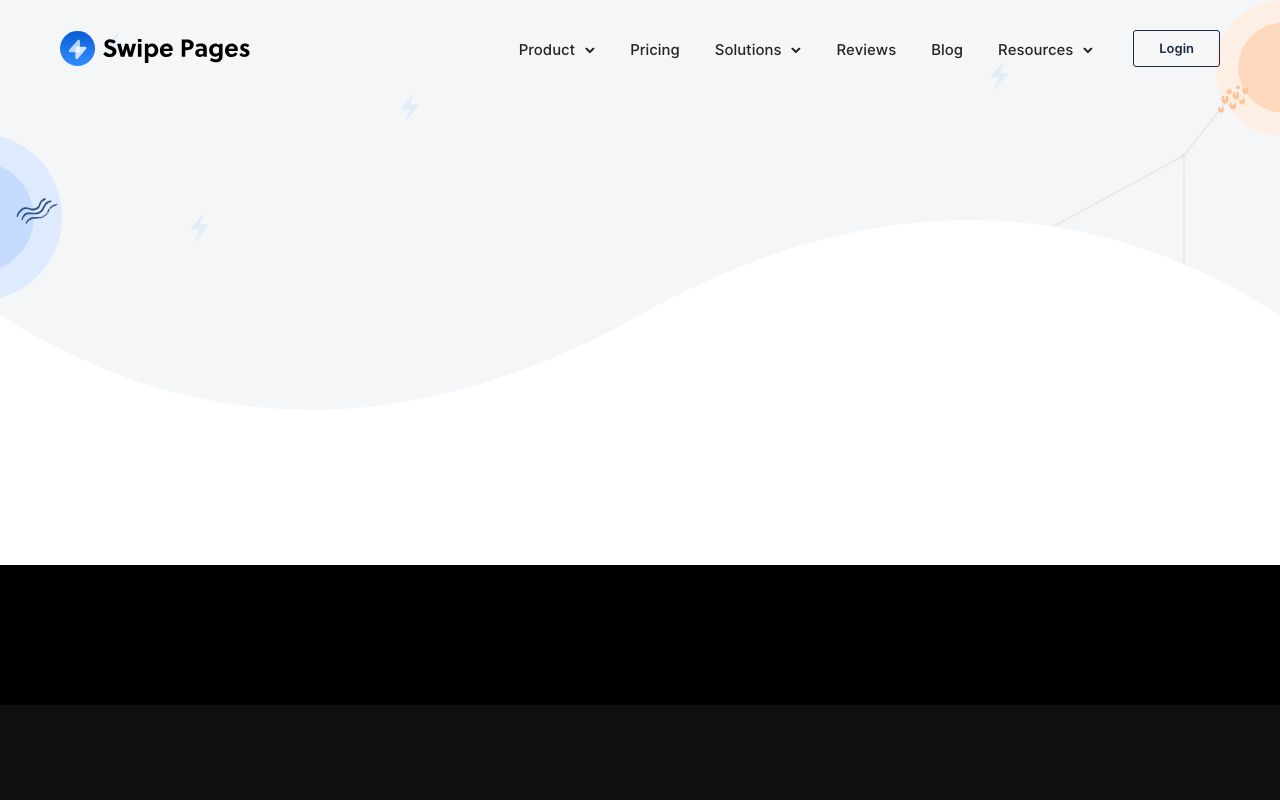 Swipe Pages — zrzut ekranu interfejsu