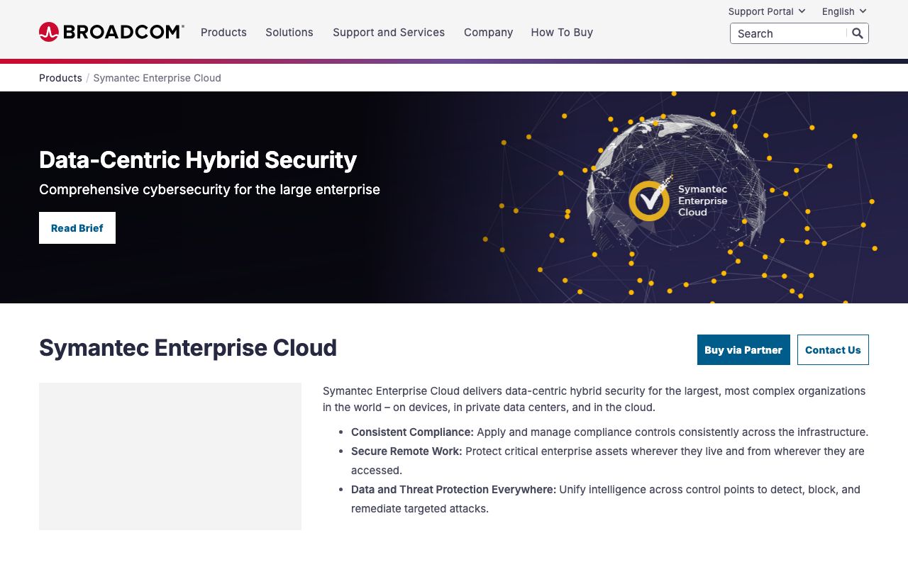 Symantec Endpoint Security 2026 — zrzut ekranu interfejsu
