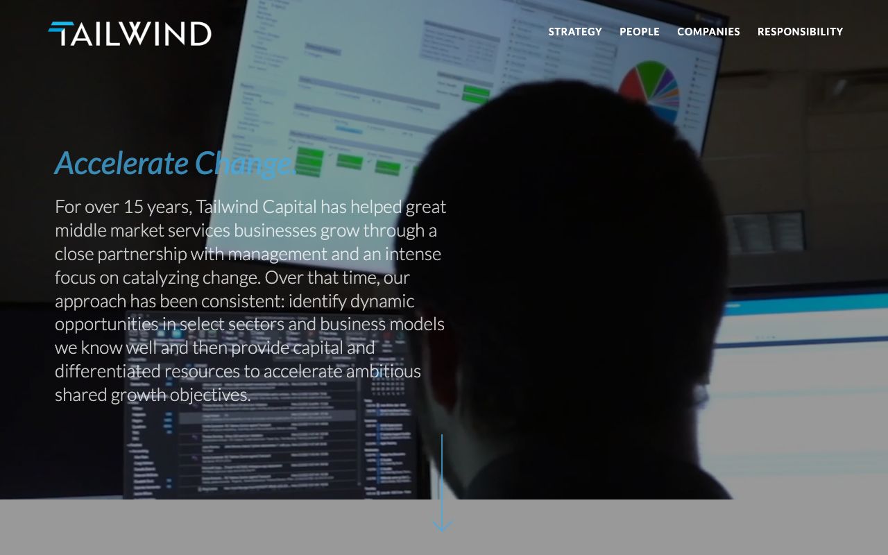 Tailwind TMS — zrzut ekranu interfejsu