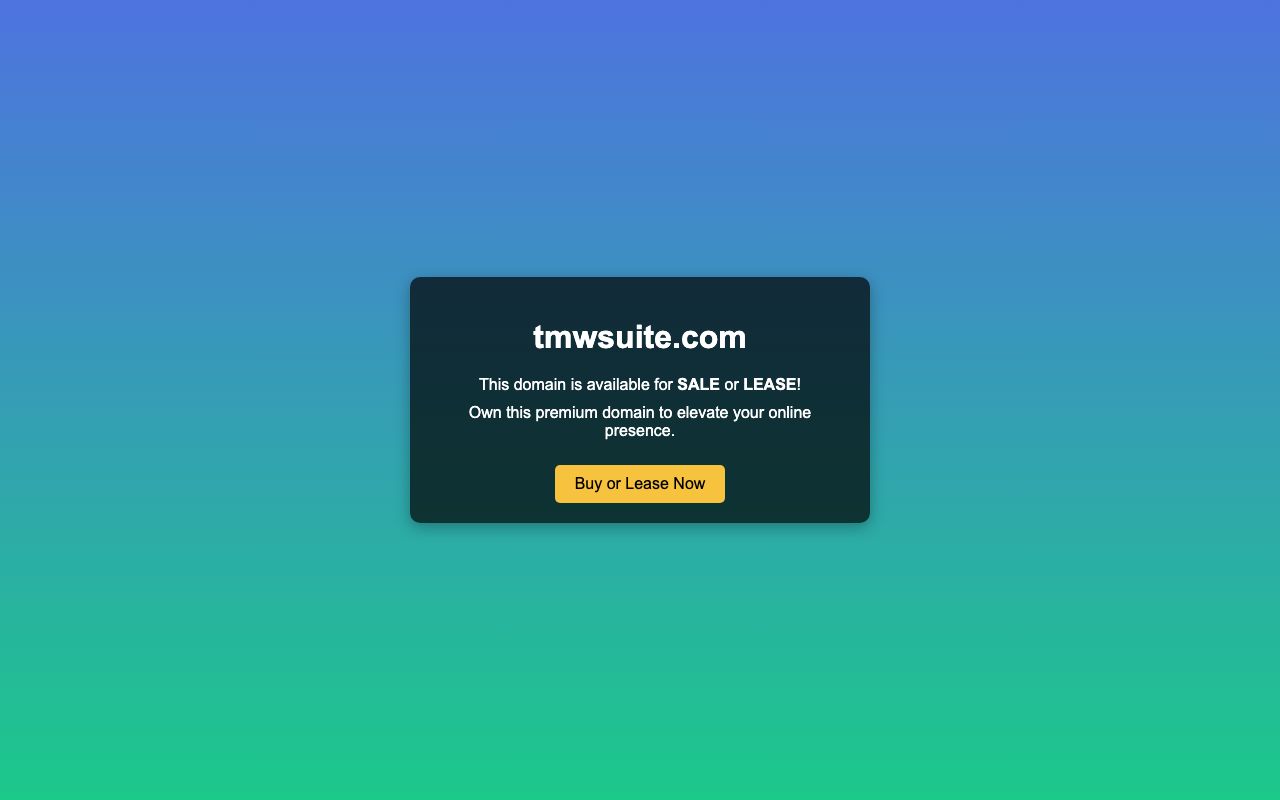 TMW.Suite — zrzut ekranu interfejsu