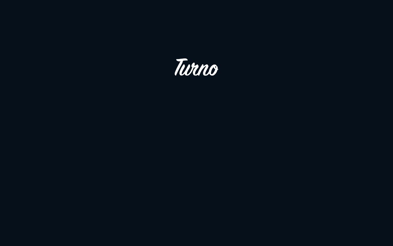 Turno — zrzut ekranu interfejsu