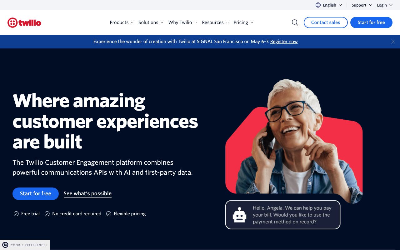 Twilio Pricing: A Comprehensive Guide — zrzut ekranu interfejsu