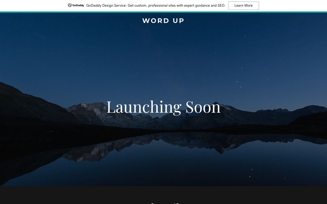 WordUp — zrzut ekranu interfejsu