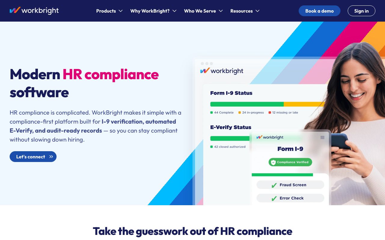 WorkBright. Verified Reviews, Pros & Cons — zrzut ekranu interfejsu
