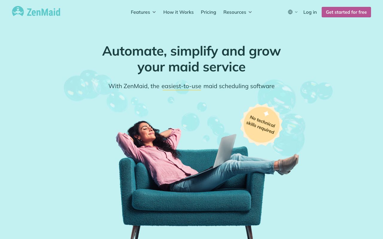 ZenMaid — zrzut ekranu interfejsu